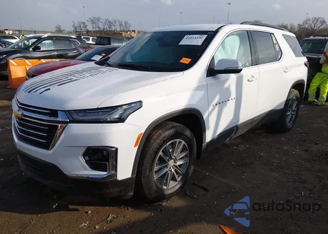 2023 Chevrolet Traverse Fwd Lt Cloth из США, поврежденный, VIN 1GNERGKW0PJ100360